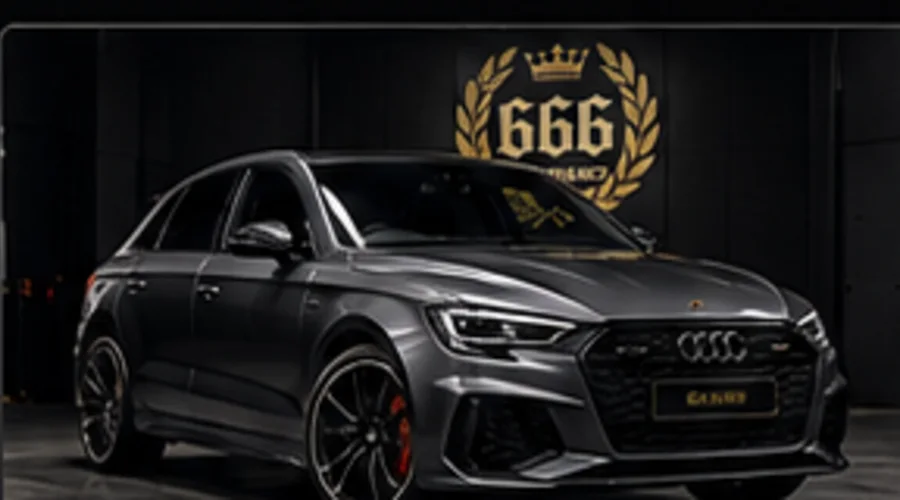 Example Audi RS3 recent work presentation